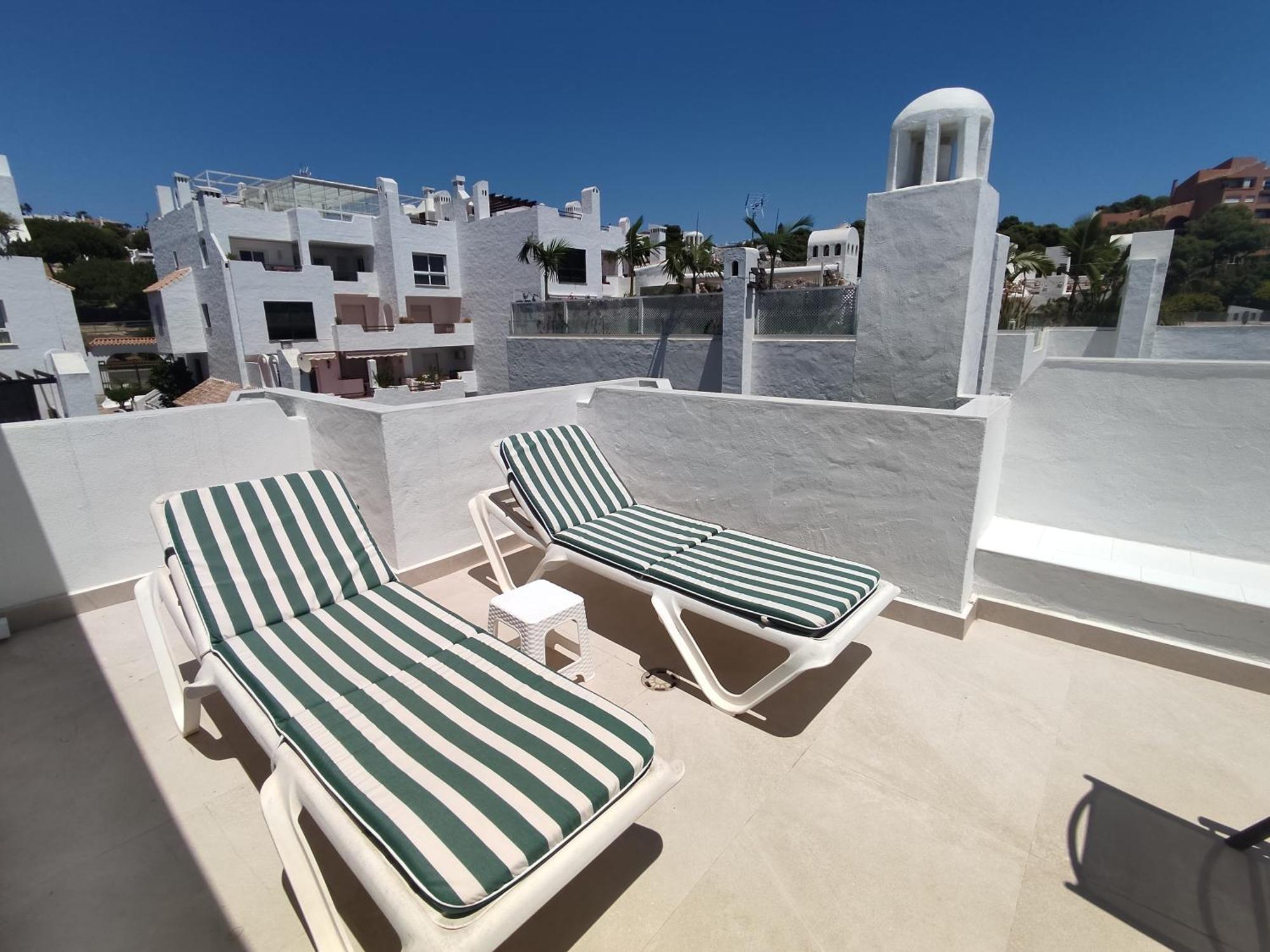 Front Sea View Penthouse Apartment Estepona Exterior photo