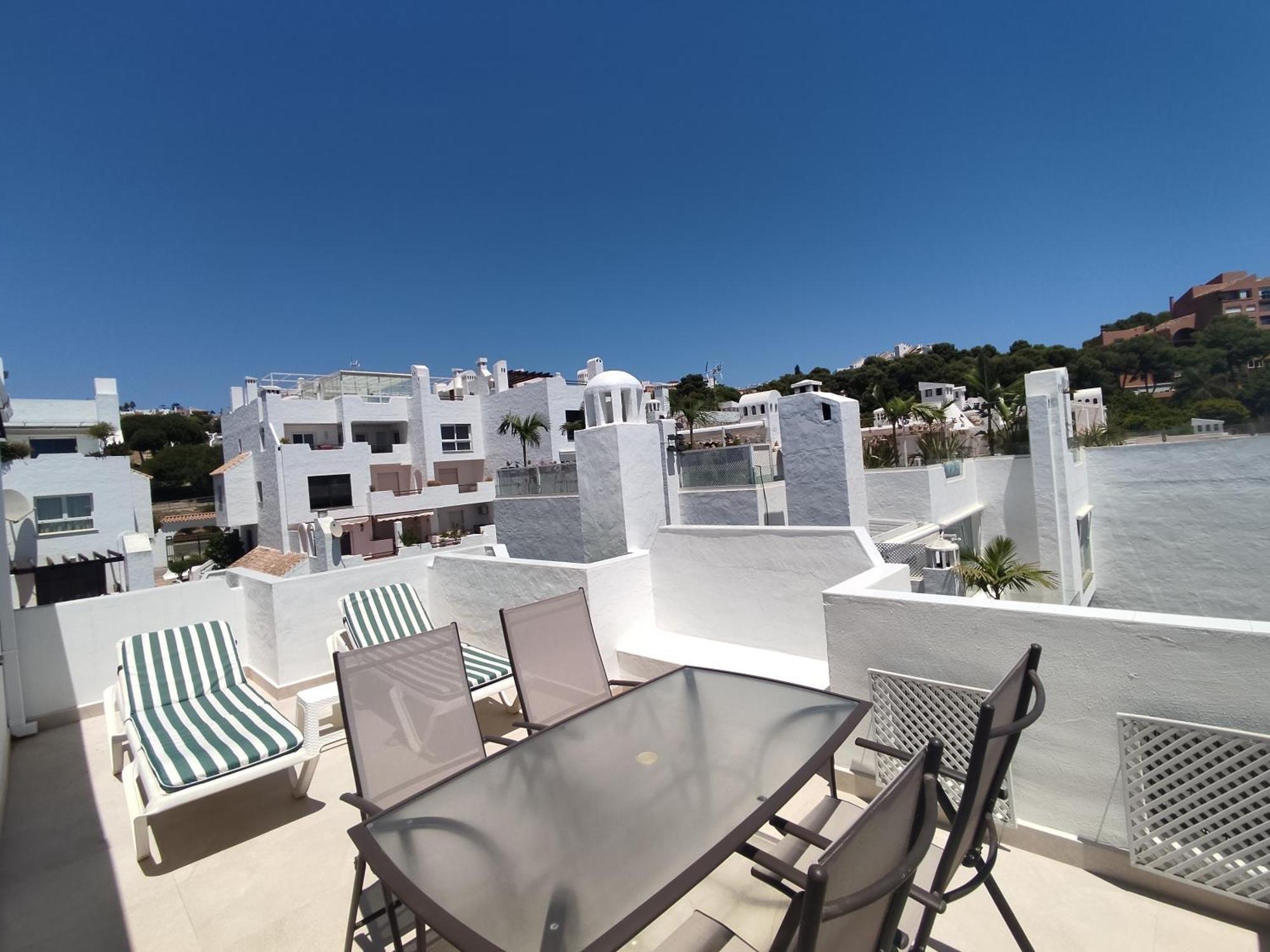 Front Sea View Penthouse Apartment Estepona Exterior photo